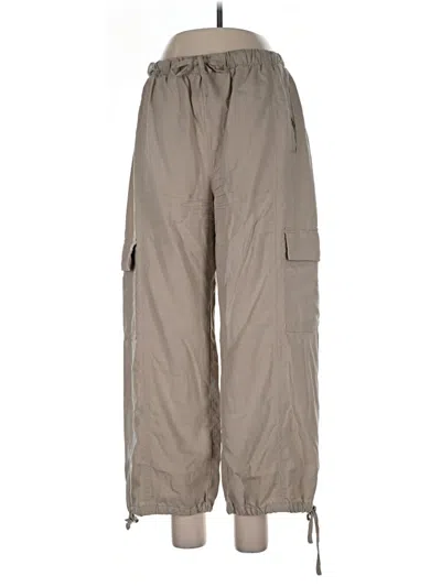 Pre-owned Splendid Cargo Pants In Gray