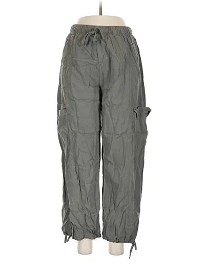 Pre-owned Splendid Cargo Pants In Gray