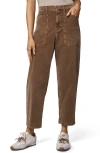Splendid Carissa Corduroy Pants Dark Saddle In Brown