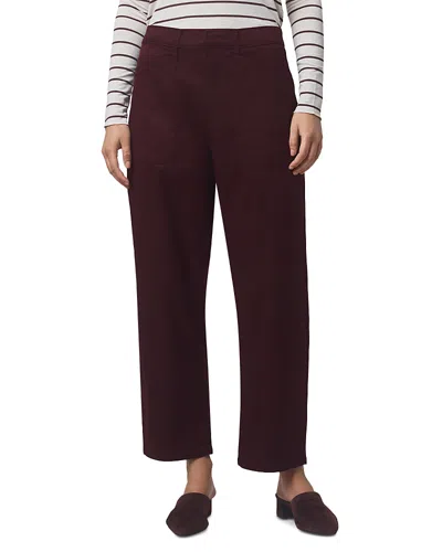 Splendid Carissa Twill Pants In Purple