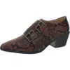 Splendid Carla Ii Womens Leather Snake Print Shooties In Multi