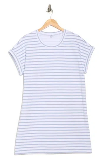 Splendid Casey Stripe Short Sleeve T-shirt Dress