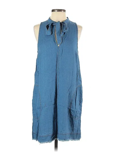 Pre-owned Splendid Casual Dress In Blue