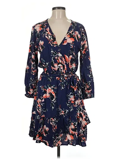 Pre-owned Splendid Casual Dress In Blue