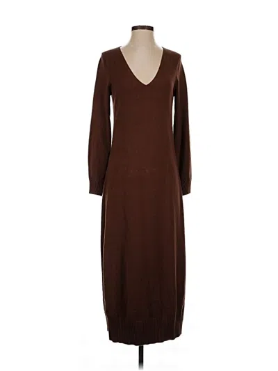 Pre-owned Splendid Casual Dress In Brown