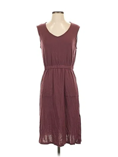 Pre-owned Splendid Casual Dress In Burgundy