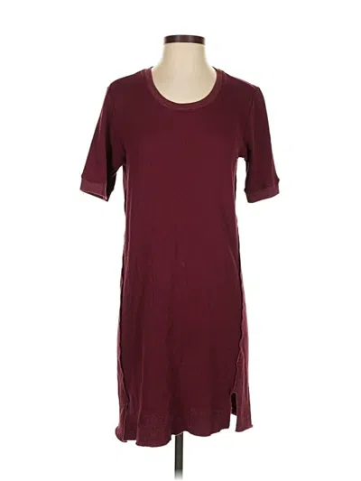 Pre-owned Splendid Casual Dress In Burgundy