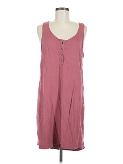 Pre-owned Splendid Casual Dress In Burgundy