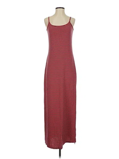 Pre-owned Splendid Casual Dress In Burgundy