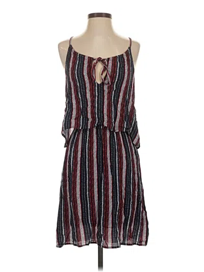 Pre-owned Splendid Casual Dress In Burgundy
