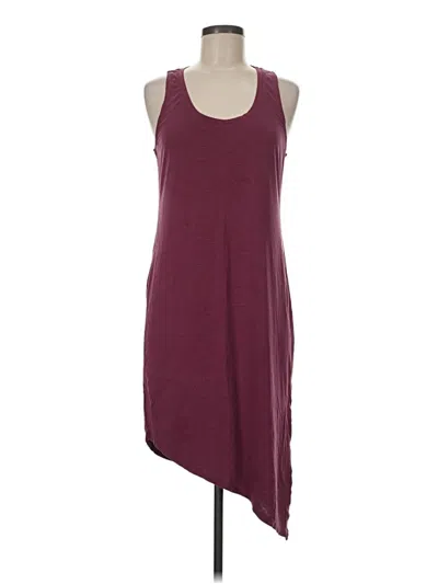 Pre-owned Splendid Casual Dress In Burgundy