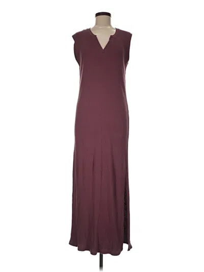 Pre-owned Splendid Casual Dress In Burgundy