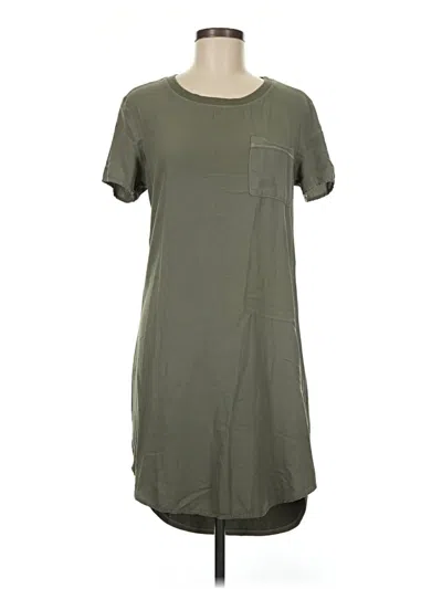 Pre-owned Splendid Casual Dress In Green