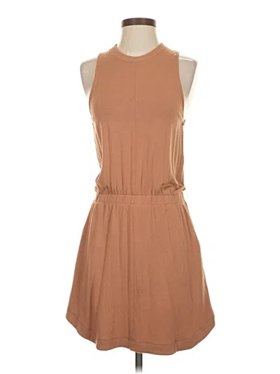 Pre-owned Splendid Casual Dress In Tan
