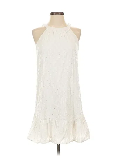Pre-owned Splendid Casual Dress In White
