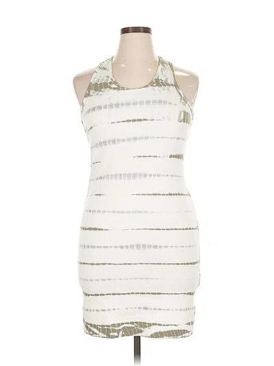 Pre-owned Splendid Casual Dress In White