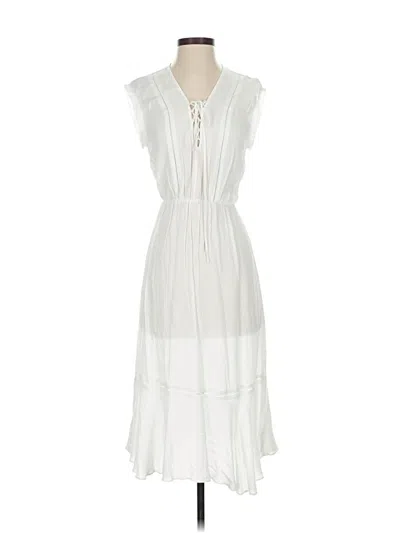 Pre-owned Splendid Casual Dress In White