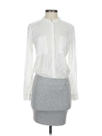 Pre-owned Splendid Casual Dress In White