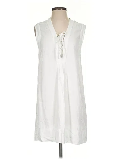 Pre-owned Splendid Casual Dress In White