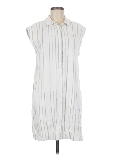Pre-owned Splendid Casual Dress In White