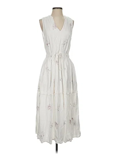 Pre-owned Splendid Casual Dress In White