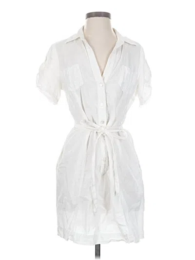 Pre-owned Splendid Casual Dress In White