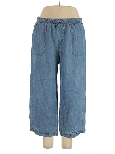 Pre-owned Splendid Casual Pants In Blue