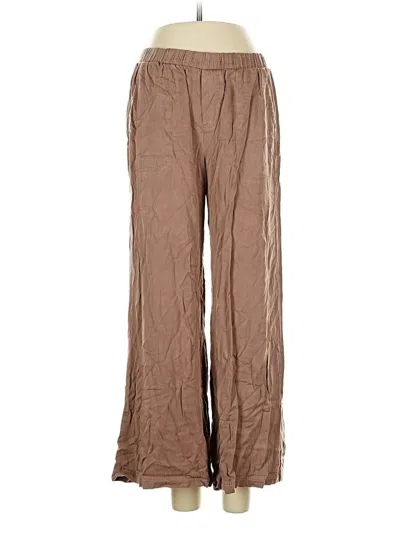 Pre-owned Splendid Casual Pants In Brown