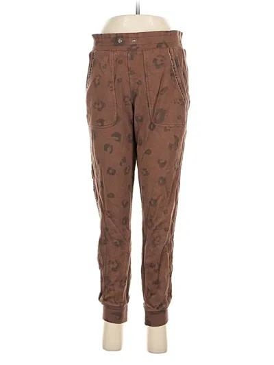 Pre-owned Splendid Casual Pants In Brown