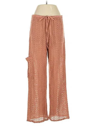 Pre-owned Splendid Casual Pants In Brown