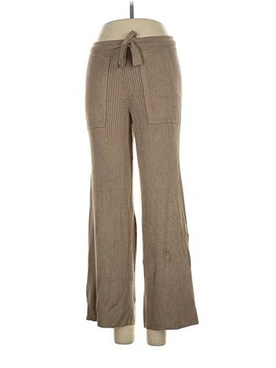 Pre-owned Splendid Casual Pants In Brown