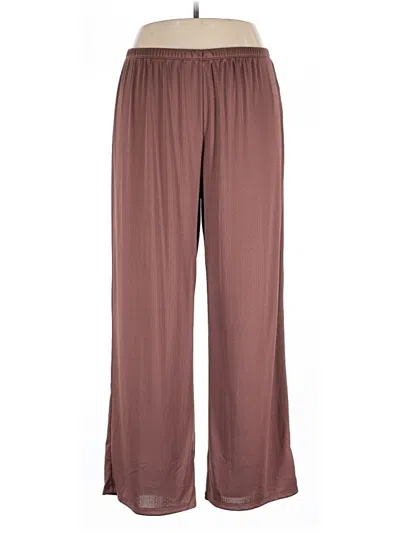 Pre-owned Splendid Casual Pants In Brown