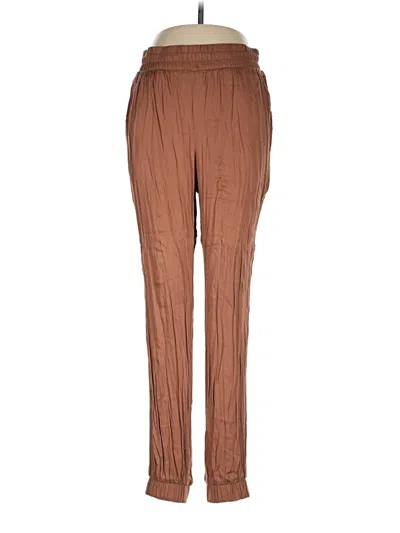 Pre-owned Splendid Casual Pants In Brown