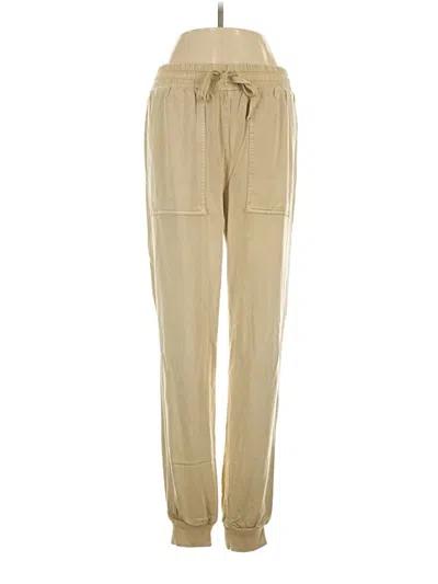 Pre-owned Splendid Casual Pants In Gold
