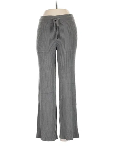 Pre-owned Splendid Casual Pants In Gray