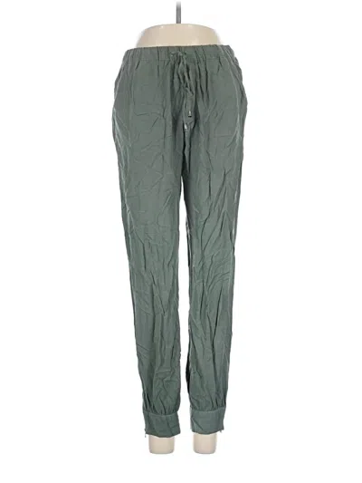 Pre-owned Splendid Casual Pants In Green