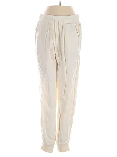 Pre-owned Splendid Casual Pants In Ivory