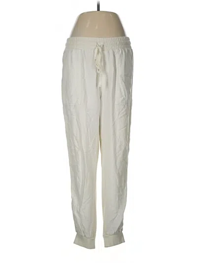 Pre-owned Splendid Casual Pants In Ivory