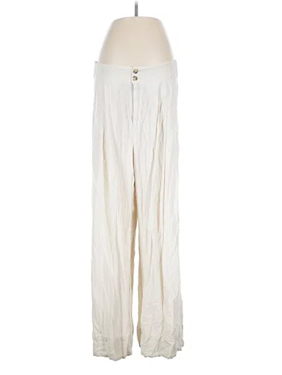 Pre-owned Splendid Casual Pants In Ivory