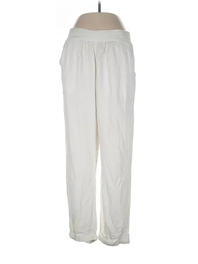 Pre-owned Splendid Casual Pants In Ivory
