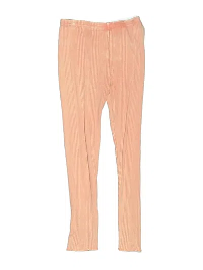 Pre-owned Splendid Kids' Casual Pants In Orange
