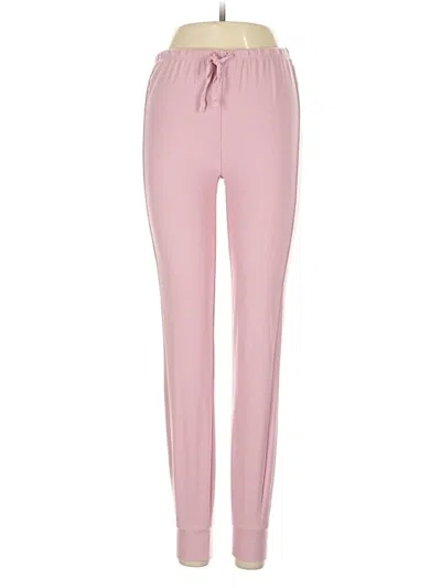 Pre-owned Splendid Casual Pants In Pink