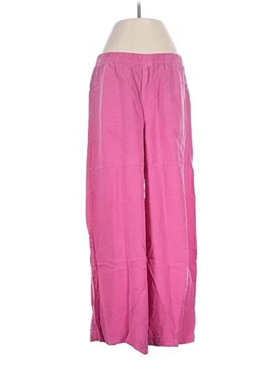 Pre-owned Splendid Casual Pants In Pink