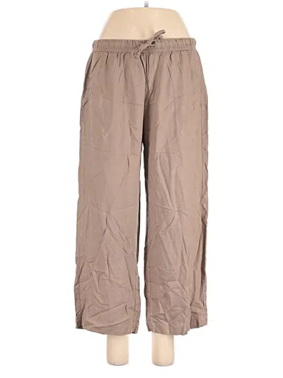 Pre-owned Splendid Casual Pants In Tan