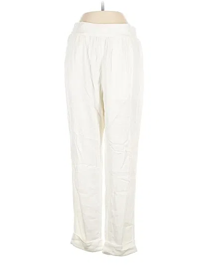 Pre-owned Splendid Casual Pants In White