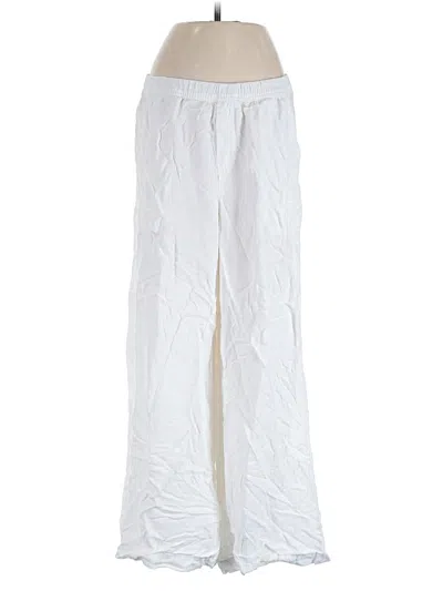Pre-owned Splendid Casual Pants In White