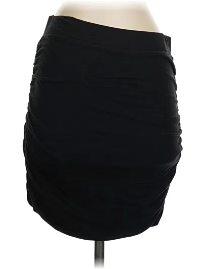 Pre-owned Splendid Casual Skirt In Black
