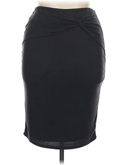 Pre-owned Splendid Casual Skirt In Black