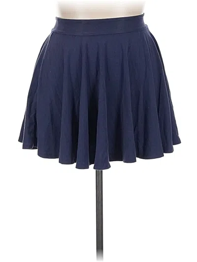 Pre-owned Splendid Casual Skirt In Blue