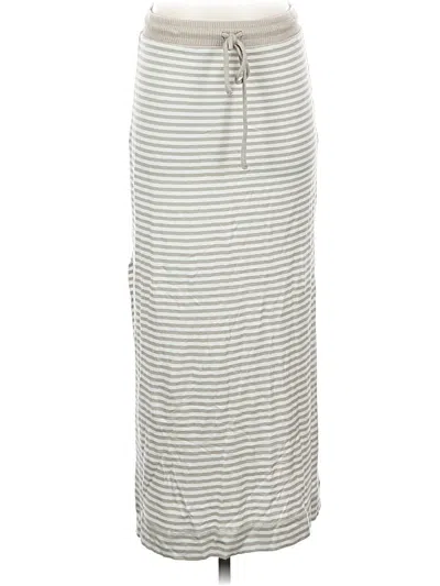 Pre-owned Splendid Casual Skirt In Gray